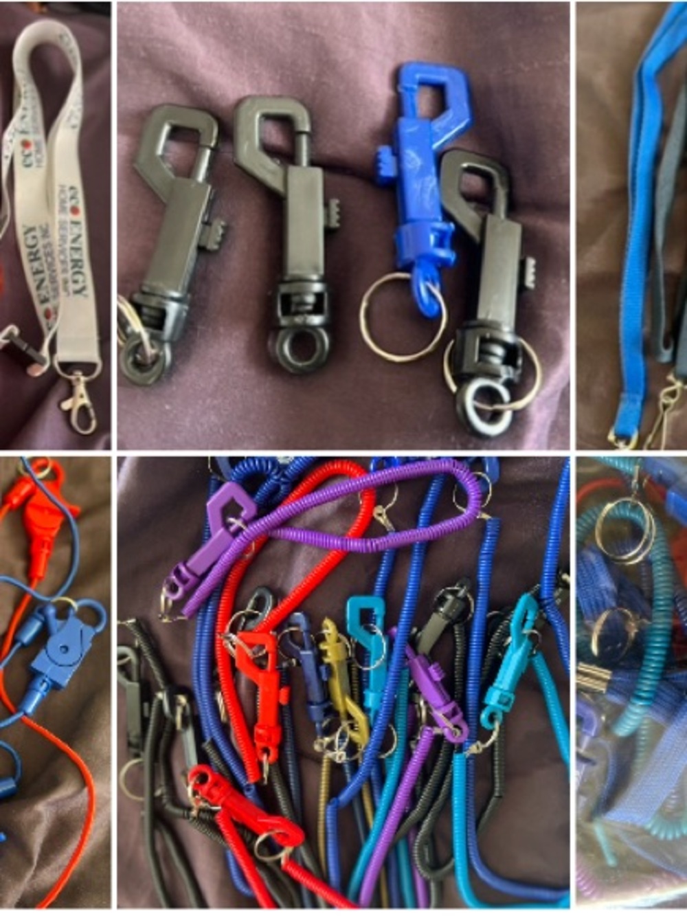 Kids Safety Breakaway Lanyard with Clip - Assorted Colors